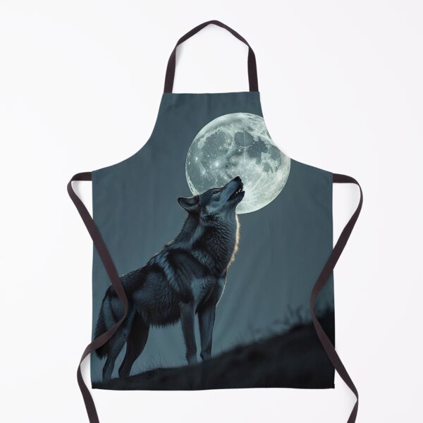 Item preview, Wolf Howling at the Moon - Wild Animal Spirit for Freedom Lovers designed and sold by Coolverce.