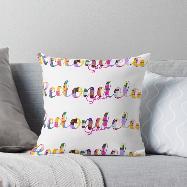 Item preview, Redondela, Spain, Vibrant Abstract City Typography Art designed and sold by Wanderful-roads.
