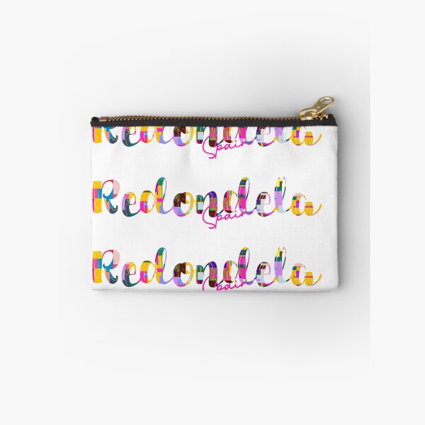 Item preview, Redondela, Spain, Vibrant Abstract City Typography Art designed and sold by Wanderful-roads.