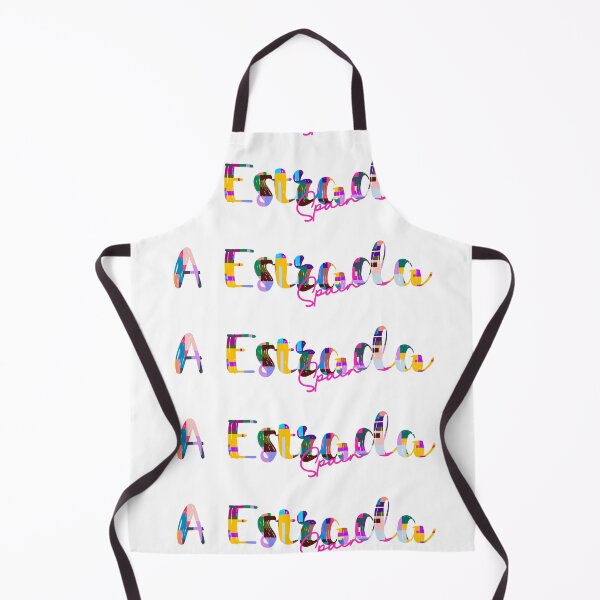 Item preview, A Estrada, Spain, Vibrant Abstract City Typography Art designed and sold by Wanderful-roads.