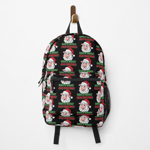 Item preview, Have a Wooly Jolly Christmas | Funny Sheep in Santa Hat Holiday Design designed and sold by graphicnew.