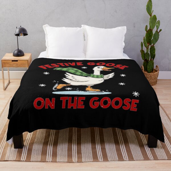 Item preview, Festive Goose Goose Silly Xmas The Quote Loose On Funny designed and sold by Rackaam777Art.