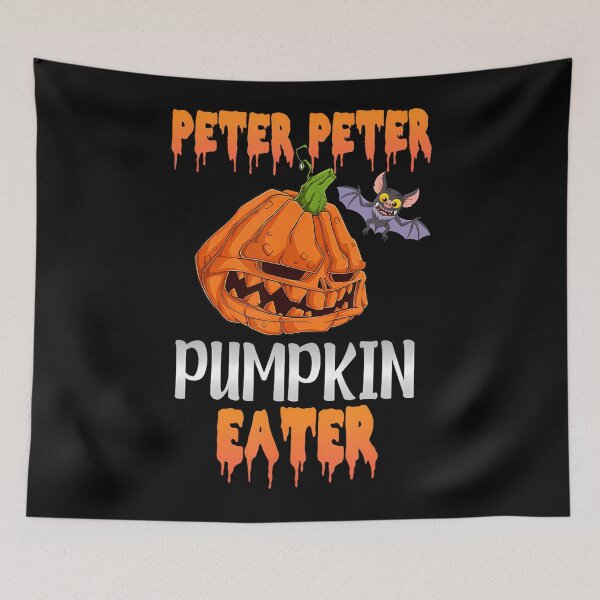 Item preview, Retro Eater Pumpkin Peter Happy Halloween Day Peter designed and sold by RobertGonzano.