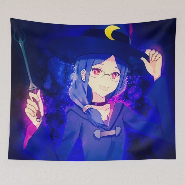Item preview, Ursula Callistis Wise Mentor Hidden Witch Little Witch Academia Magic Blue Light designed and sold by thedarvills.
