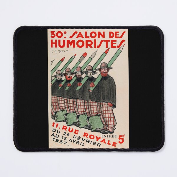 Item preview, 1937 Salon des Humoristes Poster | Vintage Paris Art | Whimsical Comedy & Satire | Bold Colors Iconic Design designed and sold by artofuniverse.