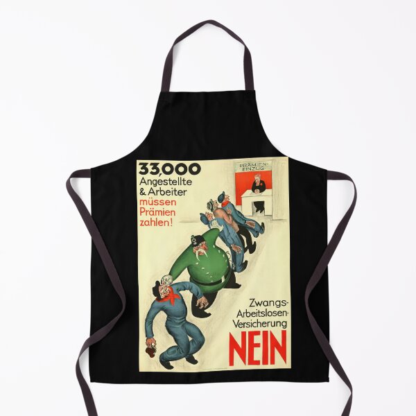 Item preview, Vintage Swiss Political Poster | 1920s Caricature Art | Historical Anti-Insurance Campaign | Charles Kuhn Artwork designed and sold by artofuniverse.