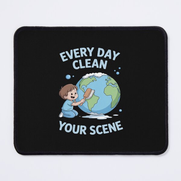 Item preview, Every Day Clean Earth Cartoon Eco Friendly novelty designed and sold by JonBarnes22.