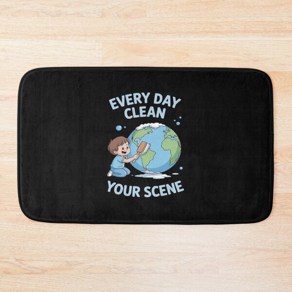 Item preview, Every Day Clean Earth Cartoon Eco Friendly novelty designed and sold by JonBarnes22.