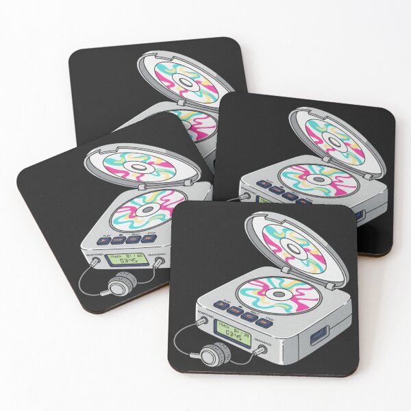 Item preview, Vintage CD Player – Retro Music Vibes designed and sold by CanvasFox.