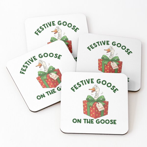 Item preview, Silly Quote The Xmas Festive Goose Loose Funny Goose On designed and sold by Rackaam777Art.