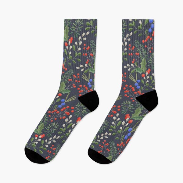 Item preview, Winter Berry & Mistletoe designed and sold by CaelaBeeDesigns.