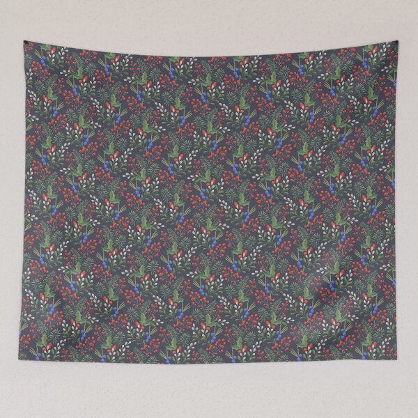 Item preview, Winter Berry & Mistletoe designed and sold by CaelaBeeDesigns.