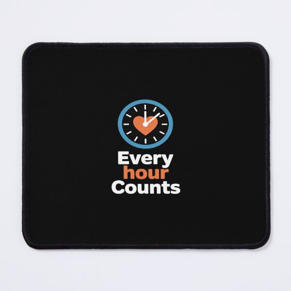 Item preview, Every Hour Counts Volunteer Clock Heart designed and sold by petrichorsworld.