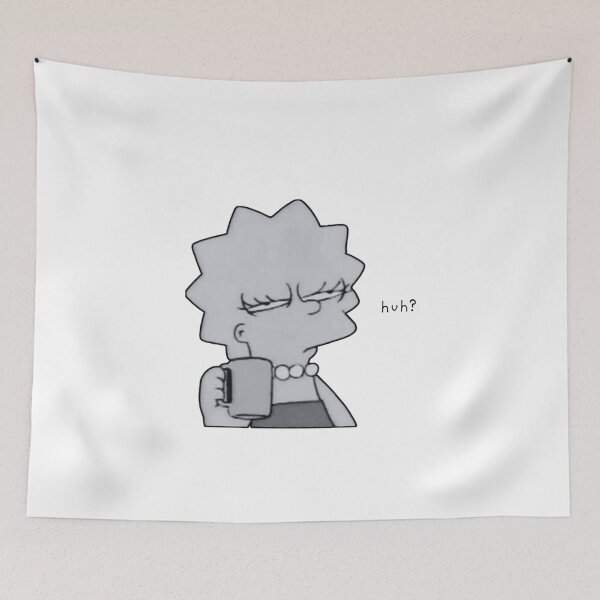 Item preview, ¿Eh? Meme de Lisa Simpson cansado designed and sold by Crealice.
