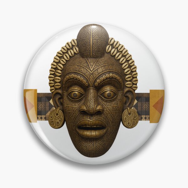 Item preview, Bamoun royal mask designed and sold by KevinGarden.