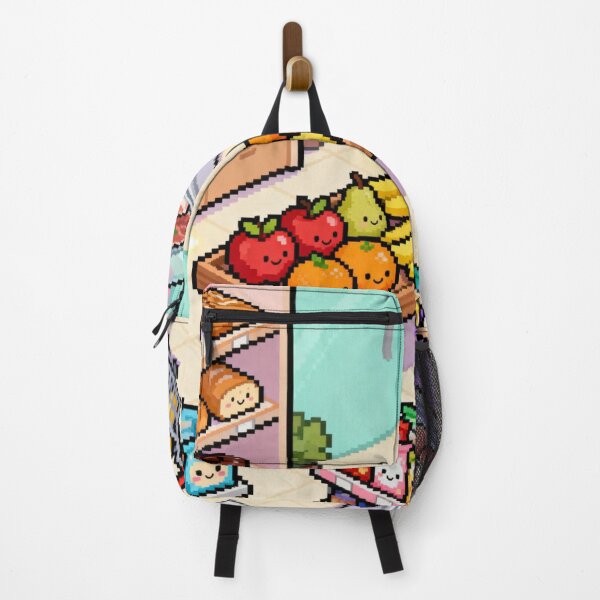 Item preview, Linda escena de mercado de tienda de comestibles pixelada designed and sold by MuseAI.