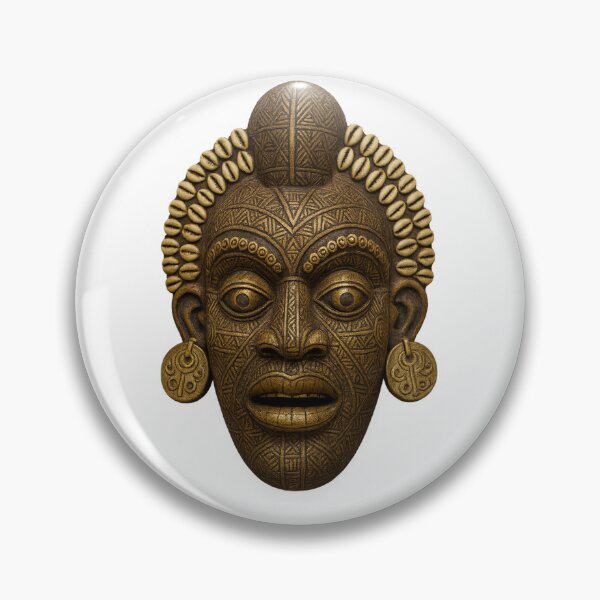 Item preview, Bamoun royal mask designed and sold by KevinGarden.