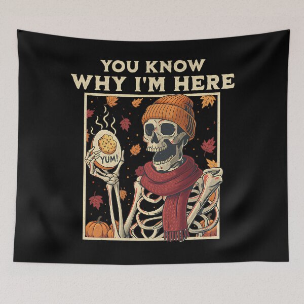 Item preview, You Know Why Im Here Vintage Humor 80s designed and sold by NTProductionArt.