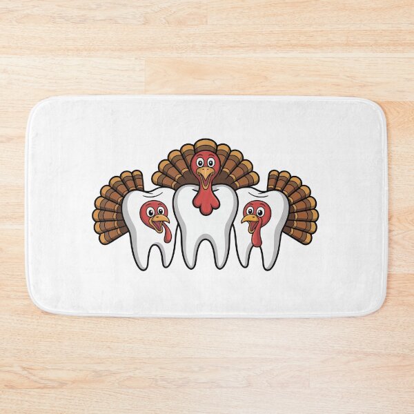 Item preview, Tooth Turkey Trio designed and sold by jkrphoto.
