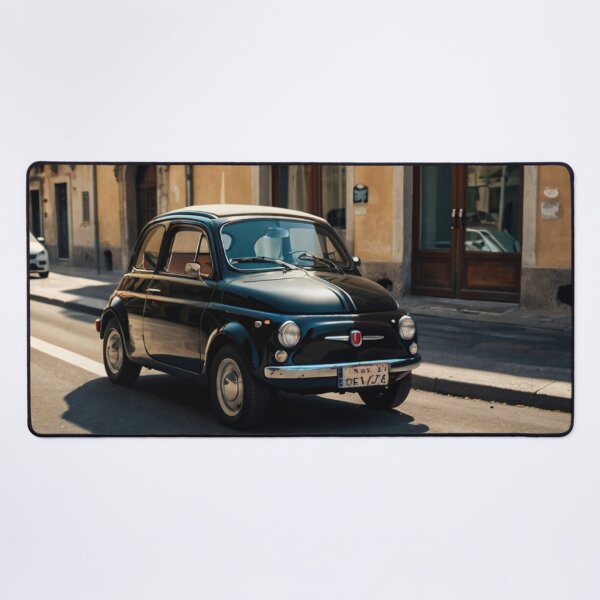 Item preview, Black Elegance, Vintage Fiat 500 on the Italian Street designed and sold by BlareBlare.