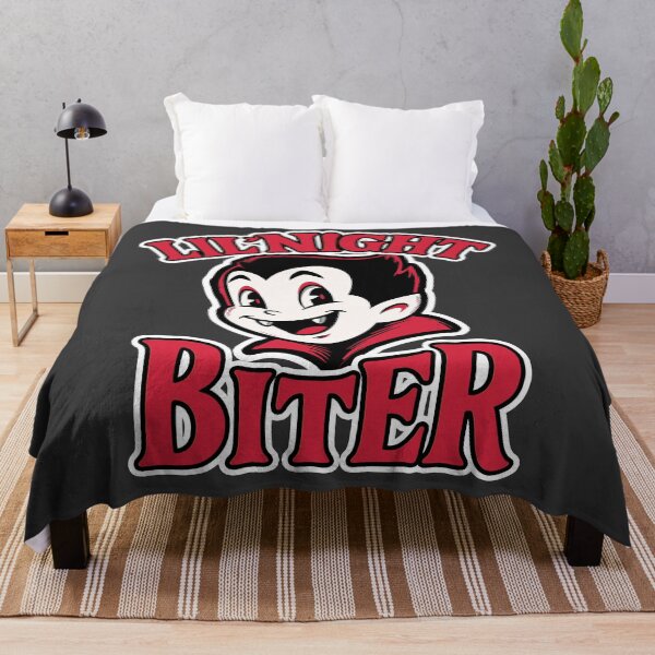 Item preview, Lil' Night Biter – Retro Vampire Cartoon Design designed and sold by averagejoekster.