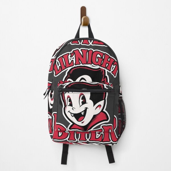 Item preview, Lil' Night Biter – Retro Vampire Cartoon Design designed and sold by averagejoekster.
