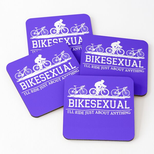 Item preview, Bikesexual – I’ll Ride Just About Anything | Funny Cycling Quote (Road, MTB, Gravel) designed and sold by DavidMay.
