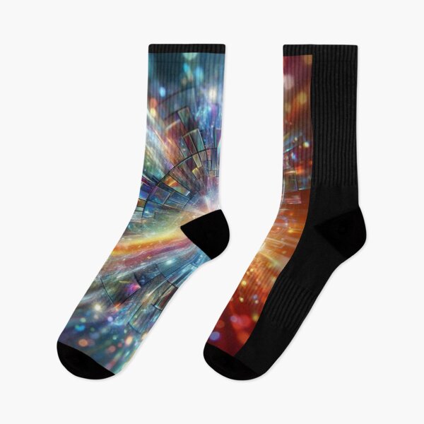 Item preview, A fragmented shattered glass effect with rainbow hues. designed and sold by IrsathThaslima.