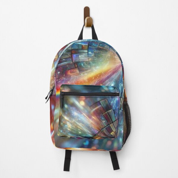 Item preview, A fragmented shattered glass effect with rainbow hues. designed and sold by IrsathThaslima.