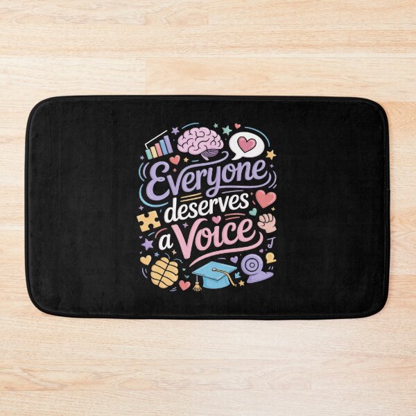 Item preview, Everyone Deserves Voice Speech Therapy Language designed and sold by petrichorsworld.