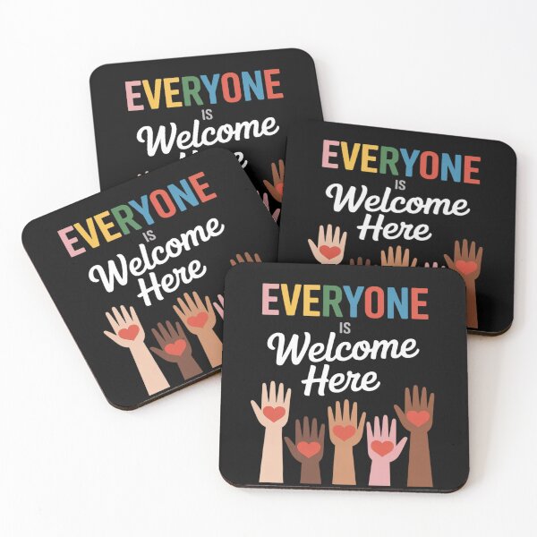 Item preview, Everyone is Welcome Here Idaho Teacher designed and sold by petrichorsworld.