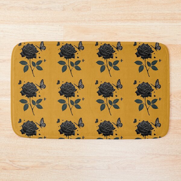 Item preview, thic Black Rose and Butterfly Art designed and sold by lovelynong.