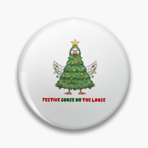 Item preview, Goose On Loose Goose Silly Festive Funny The Xmas Quote designed and sold by Rackaam777Art.