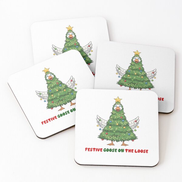 Item preview, Goose On Loose Goose Silly Festive Funny The Xmas Quote designed and sold by Rackaam777Art.