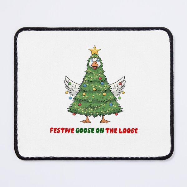 Item preview, Goose On Loose Goose Silly Festive Funny The Xmas Quote designed and sold by Rackaam777Art.