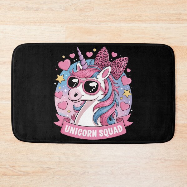 Item preview, Unicorn Squad - Graceful Unicorn with leopard Bandana designed and sold by HuValverdeArt.