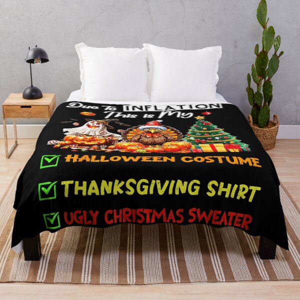 Item preview, Due To Inflation This Is My Halloween Thanksgiving Christmas designed and sold by JEFDodsonArt.