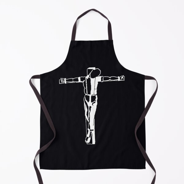 Item preview, Crucified Skinhead Silhouette — Punk Street Art Style designed and sold by urlobabtt46.