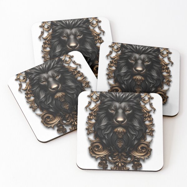 Item preview, Luxurious, royal-style lion designed and sold by VECTORVAULT_.