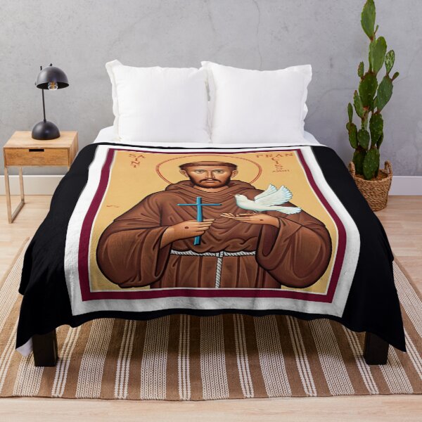 Item preview, St. Francis of Assisi Icon designed and sold by urlobabtt46.