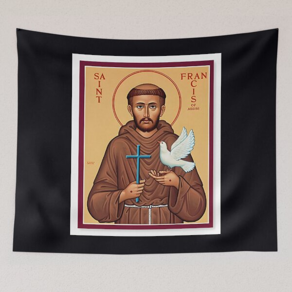 Item preview, St. Francis of Assisi Icon designed and sold by urlobabtt46.