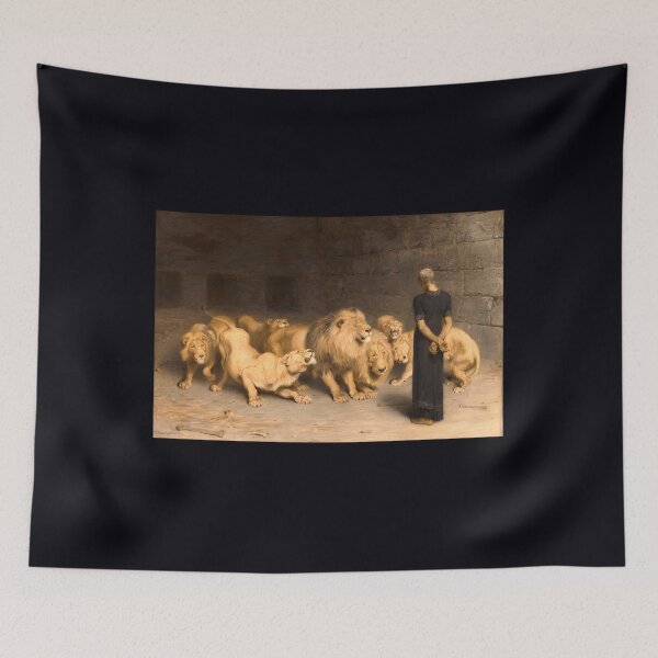 Item preview, Daniel in the Lions’ Den — Briton Riviere (1872) designed and sold by urlobabtt46.