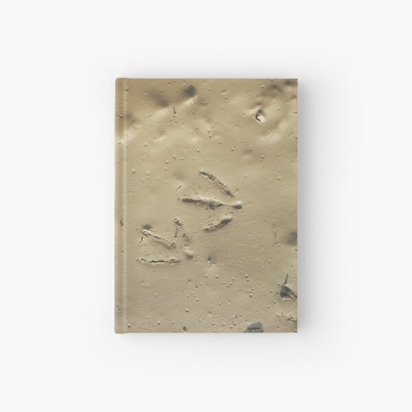 Muddy Bird Tracks Hardcover Journal