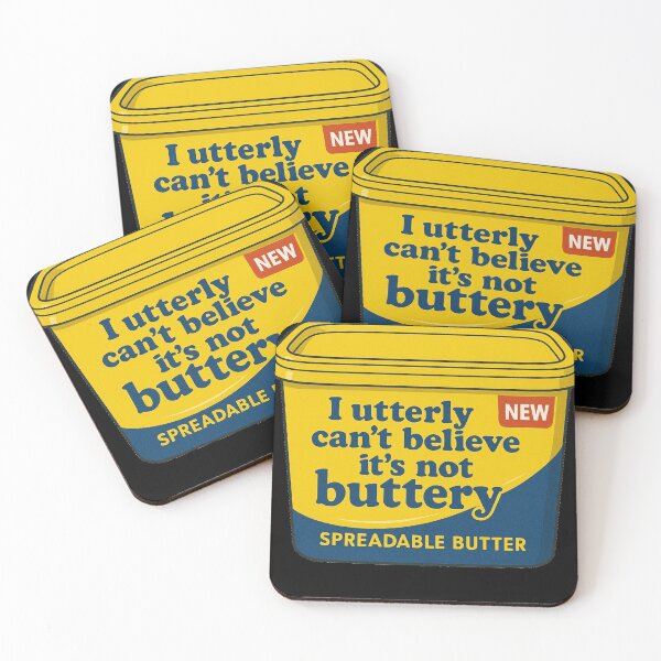 Item preview, I utterly can't believe it's not buttery designed and sold by halibutgoatramb.