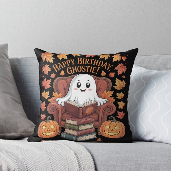 Item preview, happy birthday ghostie designed and sold by HuValverdeArt.