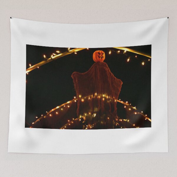Item preview, Halloween Ghost with Jack-O-Lantern designed and sold by MercerImages.