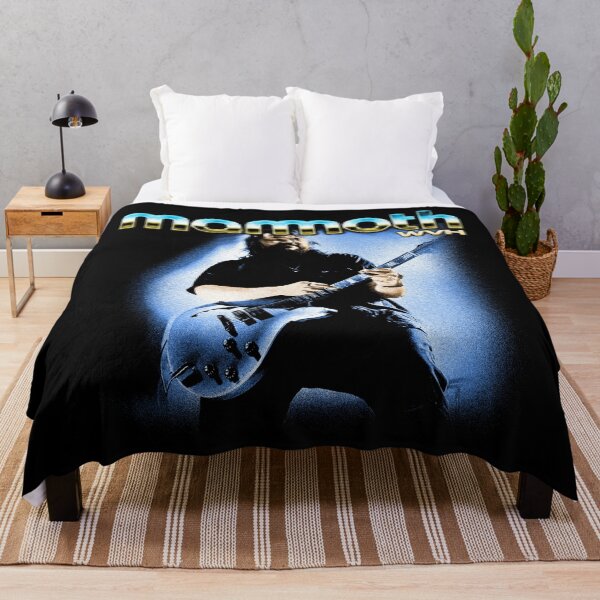 Item preview, Blue Silhouette Background Guitarist Man designed and sold by billiasbros.