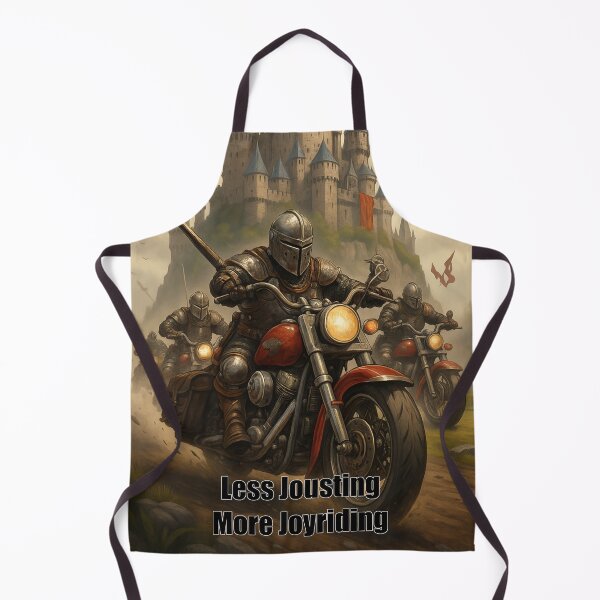 Item preview, Less Jousting, More Joyriding! Epic Knights on Motorcycles designed and sold by AleksKos.