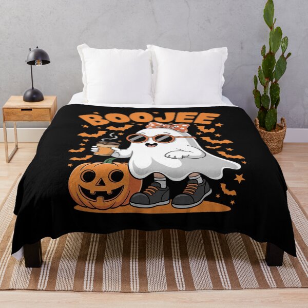 Item preview, Boo Jee Ghost With Coffee Coquette Bow Halloween Women Girl 6 designed and sold by GGrizeldaRivas.