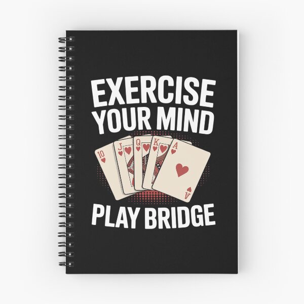 Item preview, Exercise Your Mind Play Bridge - Bridge Player Card Game designed and sold by KingsLife1994.